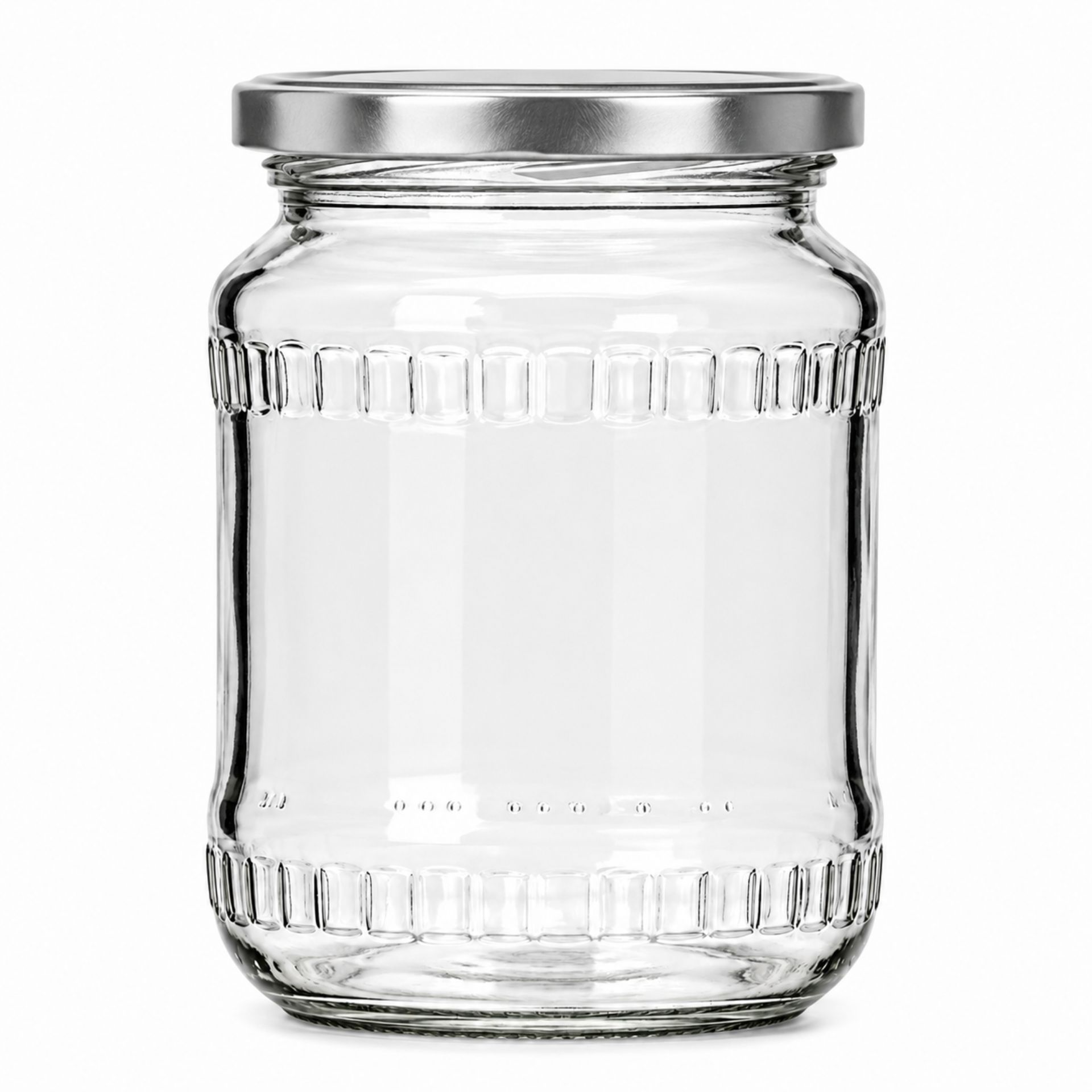 Einmachglas Rundglas 720 ml Apfelmusglas mit Deckel