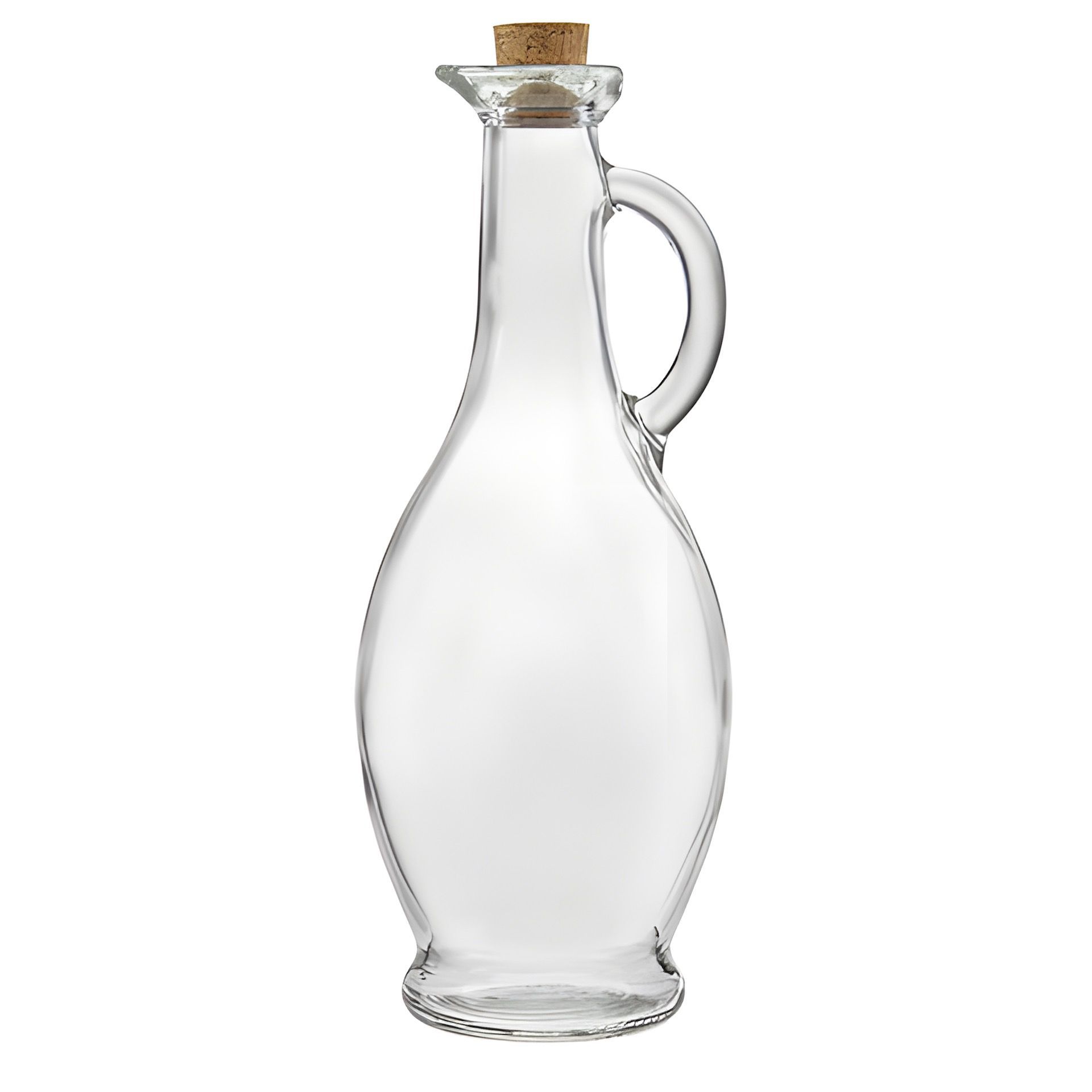 Glasflasche  500 ml Amphore mit Korken