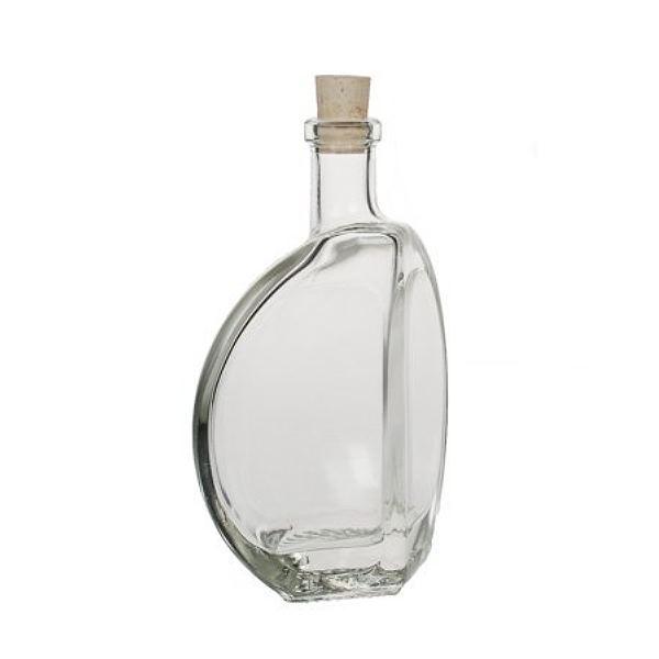 Glasflasche 200 ml mit Korken 