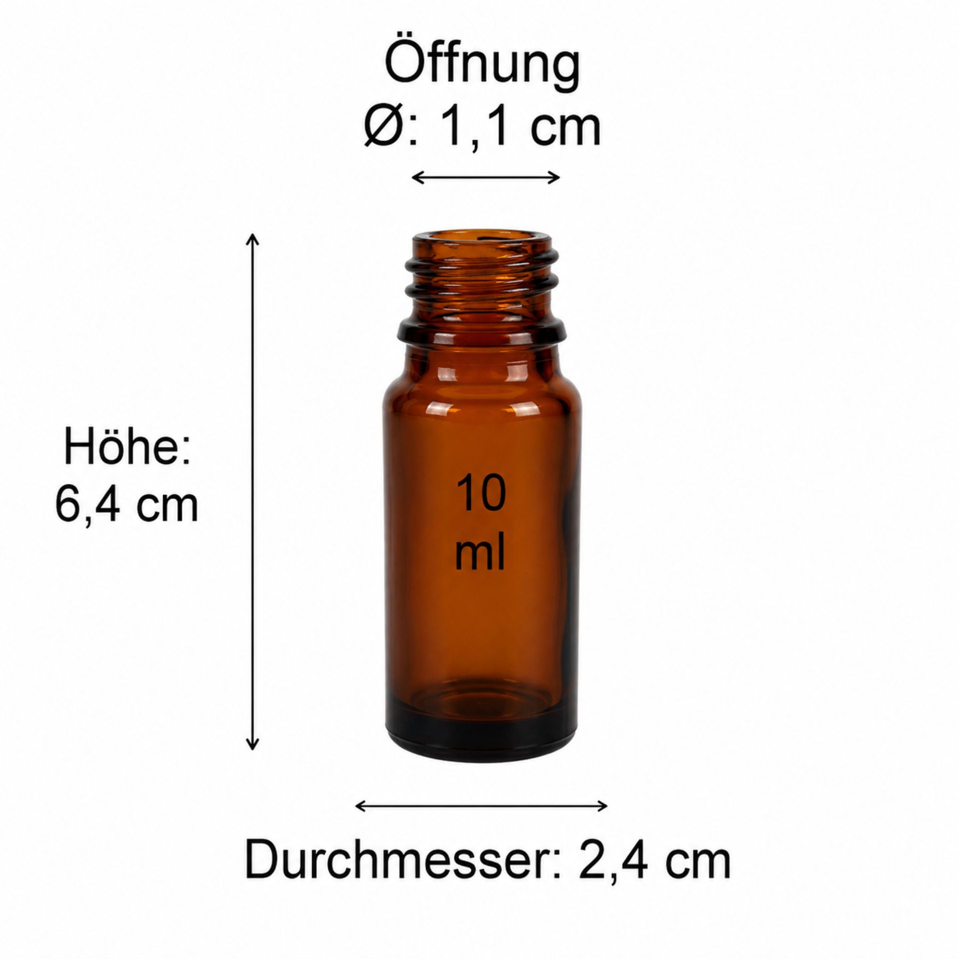 Bildbeschreibung: Nahaufnahme einer stilvollen, eleganten schwarzen Glasflasche mit glänzendem Finish, perfekt geeignet für Spirituosen oder hochwertige Getränke. Die Flasche hat eine schlanke Form und steht vor einem neutralen Hintergrund. Ideal zur Präs