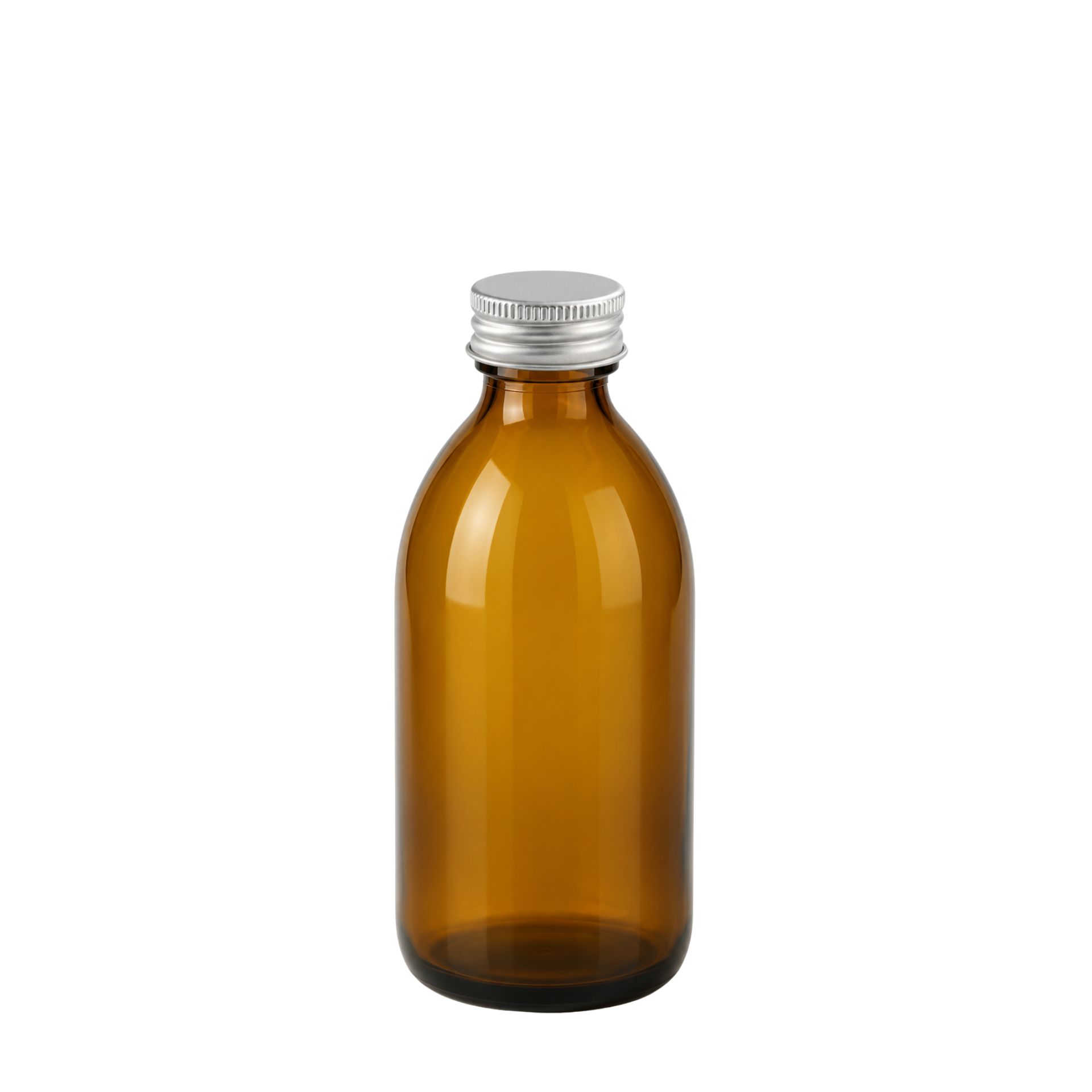 Apothekerflasche  250 ml Glas Schraubdeckel