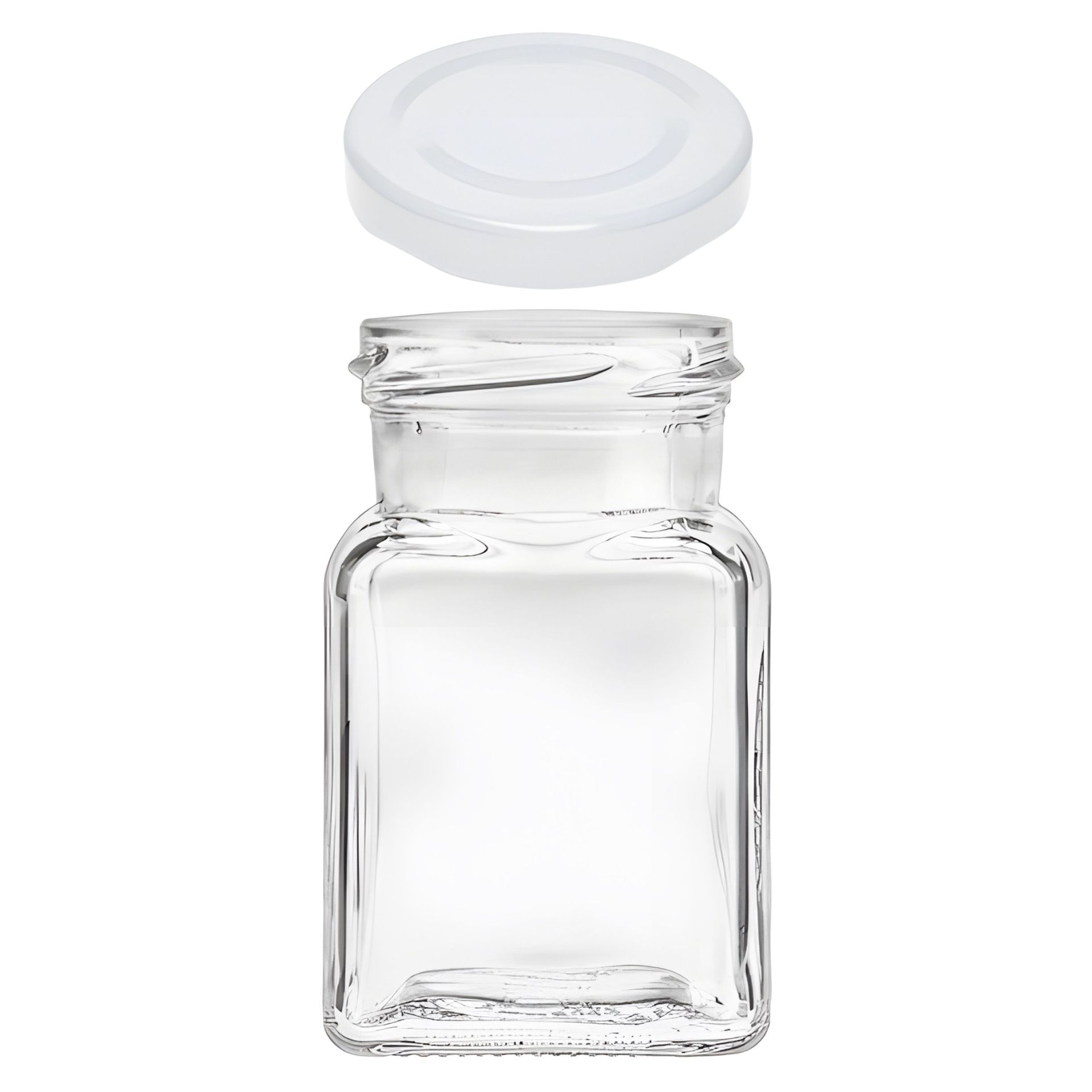 Einmachglas  150 ml Quadratglas