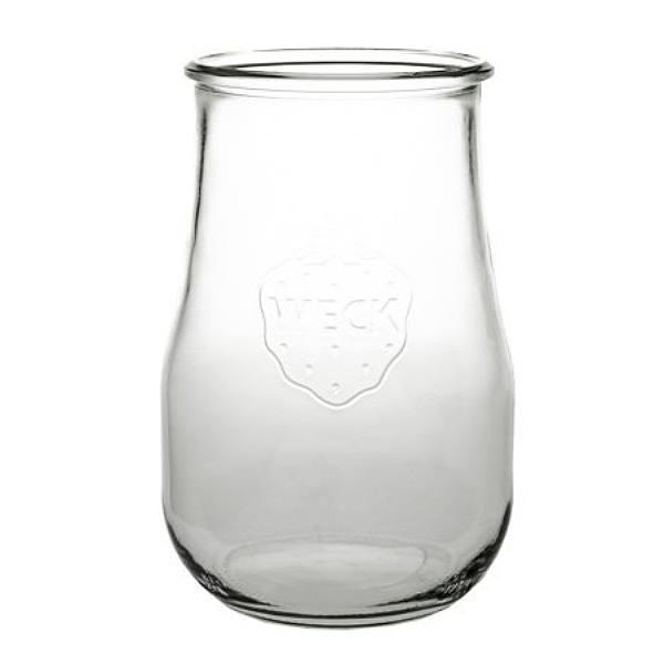 WECK Tulpenglas 1750 ml Rundrandglas mit Deckel