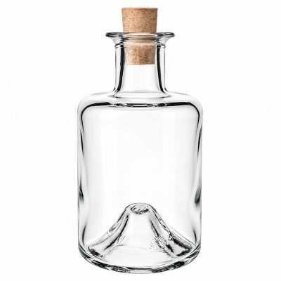 Glasflasche  200 ml Apothekerflasche mit Korken