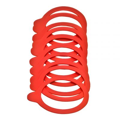 10 Stück Weckringe  74 x 86 mm für Rundrand 80 mm