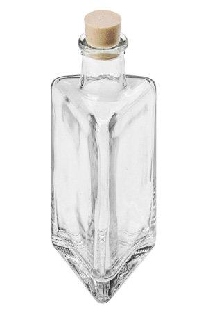 Dekoflaschen Set - 6 Grüne Apothekergläser Mit Korken